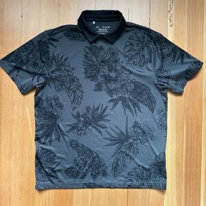 Under Armour The Playoff Polo Golf Shirt Men’s XL Floral AOP